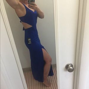 Express maxi gown blue XS